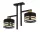 SIGMA LIGHTING 32149 PRO Ernyős Mennyezeti Lámpa Fekete, Arany E27 IP20