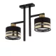 SIGMA LIGHTING 32149 PRO Ernyős Mennyezeti Lámpa Fekete, Arany E27 IP20