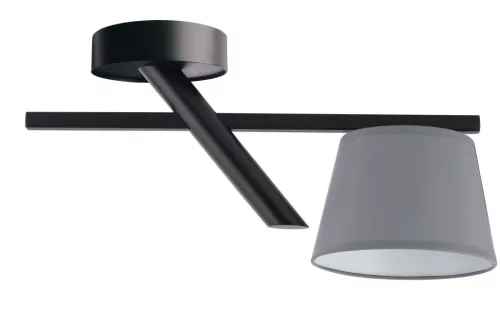 SIGMA LIGHTING 32219 OLE Ernyős Mennyezeti Lámpa Fekete, Szürke E27 IP20