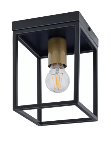 SIGMA LIGHTING 32223 VIGO Vintage Mennyezeti Lámpák Fekete, Arany E27 IP20
