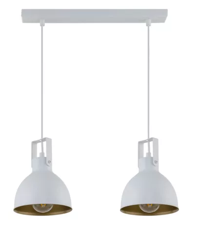 SIGMA LIGHTING 32259 MARS Többágú Függesztett Lámpa Fehér, Arany E27 IP20