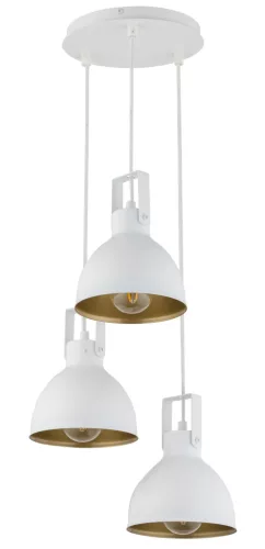 SIGMA LIGHTING 32261 MARS Többágú Függesztett Lámpa Fehér, Arany E27 IP20