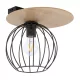 SIGMA LIGHTING 32354 CYBER Vintage Mennyezeti Lámpák Fekete, Tölgy E27 IP20