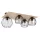 SIGMA LIGHTING 32360 CYBER Loft Mennyezeti Lámpa Fekete, Tölgy E27 IP20