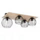 SIGMA LIGHTING 32360 CYBER Loft Mennyezeti Lámpa Fekete, Tölgy E27 IP20
