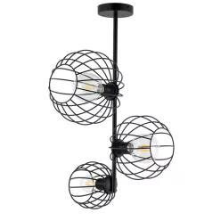   SIGMA LIGHTING 32363 CHERRY Vintage Mennyezeti Lámpák Fekete E27 IP20