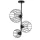 SIGMA LIGHTING 32363 CHERRY Vintage Mennyezeti Lámpák Fekete E27 IP20