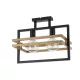 SIGMA LIGHTING 32401 MERCI Loft Mennyezeti Lámpa Fekete, Arany E27 IP20