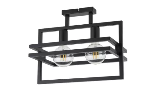 SIGMA LIGHTING 32403 MERCI Loft Mennyezeti Lámpa Fekete E27 IP20