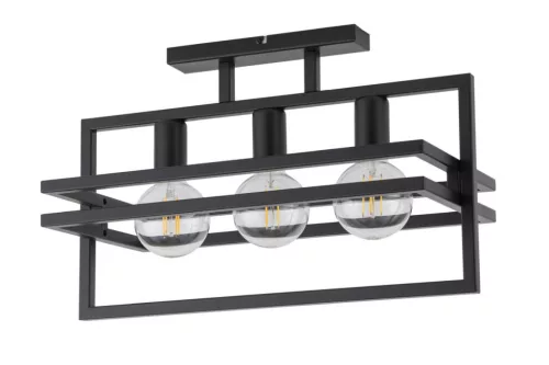 SIGMA LIGHTING 32406 MERCI Vintage Mennyezeti Lámpák Fekete E27 IP20