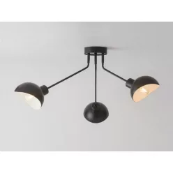   SIGMA LIGHTING 32431 ROY Modern Mennyezeti Lámpa Fehér, Fekete E27 IP20