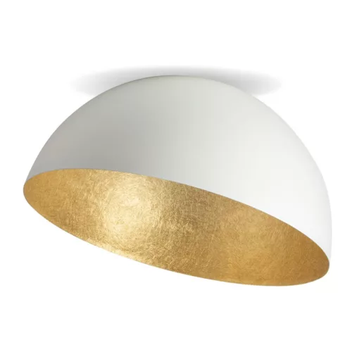 SIGMA 32463 SFERA Glamour Mennyezeti Lámpa Fehér, Arany E27 IP20