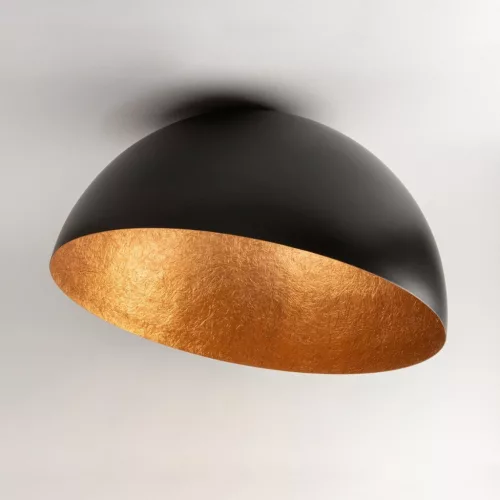 SIGMA LIGHTING 32469 SFERA Loft Mennyezeti Lámpa Fekete, Réz E27 IP20