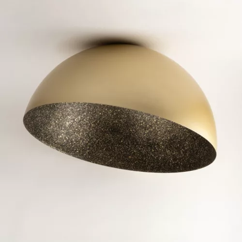 SIGMA LIGHTING 32482 SFERA Loft Mennyezeti Lámpa Fekete, Arany E27 IP20