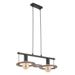   SIGMA LIGHTING 32484 COFFEE Vintage Függesztett Lámpa E27 IP20