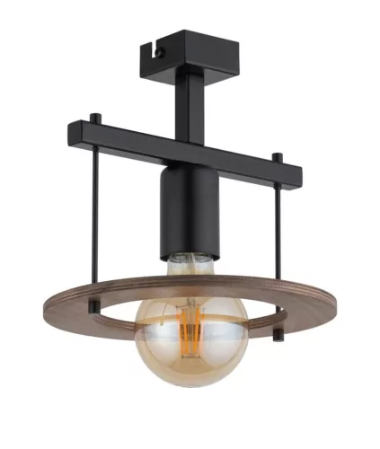 SIGMA LIGHTING 32486 COFFE Loft Mennyezeti Lámpa Barna, Fekete E27 IP20