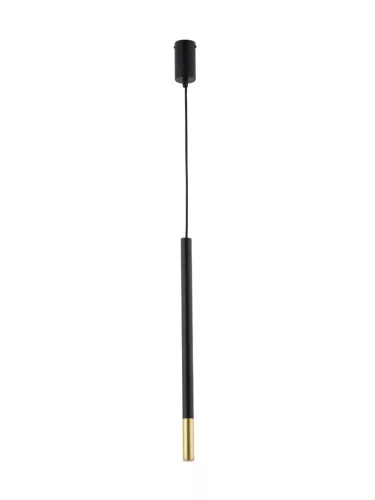 SIGMA LIGHTING 33235 SOPEL Hengeres Függesztett Lámpa Fekete, Arany G9 IP20