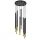 SIGMA LIGHTING 33239 SOPEL Hengeres Függesztett Lámpa Fekete, Arany G9 IP20