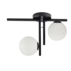   SIGMA LIGHTING 33285 ANDY Vintage Mennyezeti Lámpák Fehér, Fekete G9 IP20