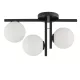 SIGMA LIGHTING 33286 ANDY Loft Mennyezeti Lámpa Fehér, Fekete G9 IP20