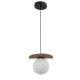 SIGMA LIGHTING 33297 MIRROR Glamour Függesztett Lámpa Barna, Fekete G9 IP20