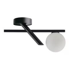   SIGMA LIGHTING 33324 ZOE Modern Mennyezeti Lámpa Fehér, Fekete G9 IP20