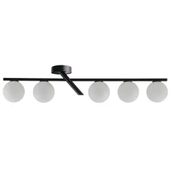   SIGMA LIGHTING 33327 ZOE Loft Mennyezeti Lámpa Fehér, Fekete G9 IP20