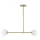 SIGMA LIGHTING 33331 GAMA Glamour Függesztett Lámpa Fehér, Arany G9 IP20