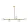 SIGMA LIGHTING 33334 GAMA Glamour Függesztett Lámpa Fehér, Arany G9 IP20