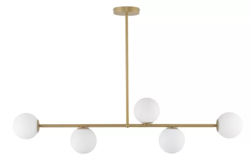 SIGMA LIGHTING 33334 GAMA Glamour Függesztett Lámpa Fehér, Arany G9 IP20