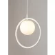 SIGMA LIGHTING 33408 AQUA Modern Függesztett Lámpa Fehér G9 IP20