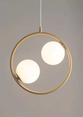 SIGMA LIGHTING 33412 AQUA Glamour Függesztett Lámpa Fehér, Arany G9 IP20