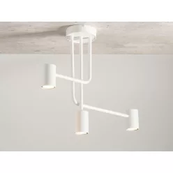   SIGMA LIGHTING 33421 LUIS Vintage Mennyezeti Lámpák Fehér GU10 IP20