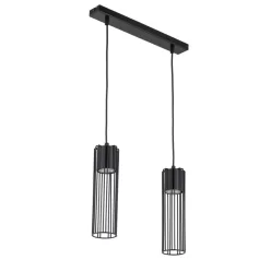   SIGMA LIGHTING 33450 FOBIA Többágú Függesztett Lámpa Fekete GU10 IP20