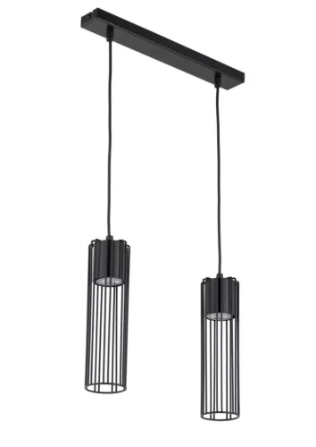 SIGMA LIGHTING 33450 FOBIA Többágú Függesztett Lámpa Fekete GU10 IP20