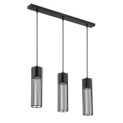   SIGMA LIGHTING 33453 FOBIA Többágú Függesztett Lámpa Fekete GU10 IP20