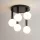 SIGMA 33485 PERLA Glamour Mennyezeti Lámpa Fehér, Fekete G9 IP20