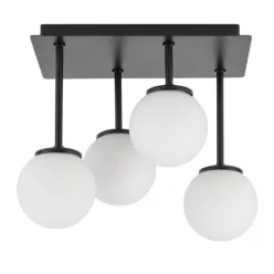   SIGMA LIGHTING 33505 TULIA Loft Mennyezeti Lámpa Fehér, Fekete G9 IP20