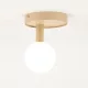 SIGMA LIGHTING 33602 PERLA Modern Mennyezeti Lámpa Fehér, Arany G9 IP20