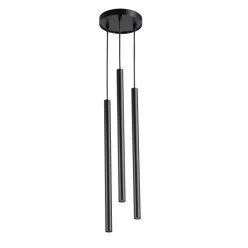   SIGMA LIGHTING 33622 SOPEL Többágú Függesztett Lámpa Fekete G9 IP20