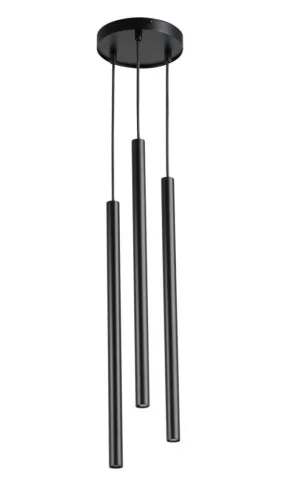 SIGMA LIGHTING 33622 SOPEL Többágú Függesztett Lámpa Fekete G9 IP20