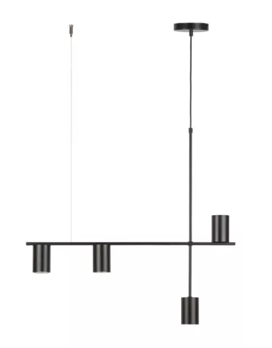 SIGMA LIGHTING 33689 VENDO Modern Függesztett Lámpa Fekete G9 IP20