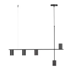   SIGMA LIGHTING 33692 VENDO Többágú Függesztett Lámpa Fekete G9 IP20
