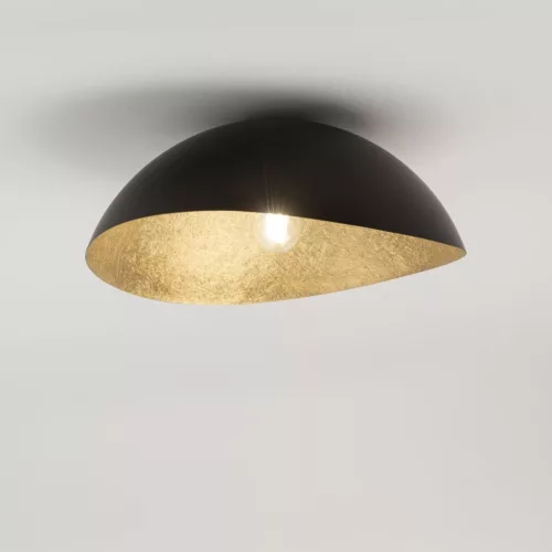 SIGMA LIGHTING 40597 SOLARIS Loft Mennyezeti Lámpa Fekete, Arany E27 IP20