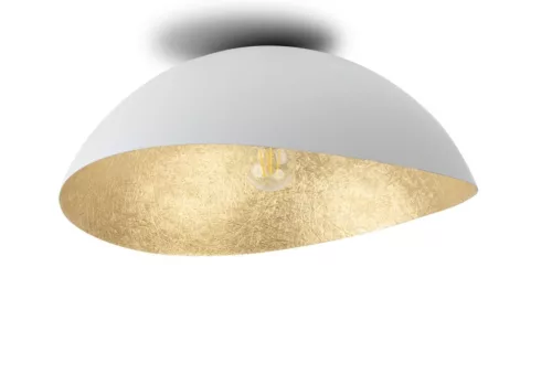 SIGMA 40611 SOLARIS Glamour Mennyezeti Lámpa Fehér, Arany E27 IP20