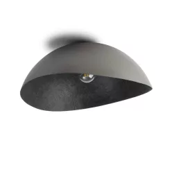   SIGMA LIGHTING 40625 SOLARIS Loft Mennyezeti Lámpa Fekete, Ezüst E27 IP20