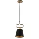 SIGMA LIGHTING 40644 VOLUTTO Modern Függesztett Lámpa Fekete, Réz, Arany E27 IP20