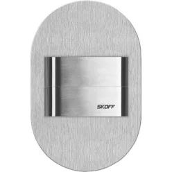   Skoff DUO RUEDA SHORT MI-RDU-K-B-1-PL-00-01 Beépíthető lépcsőházi lámpa IP20