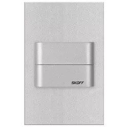   Skoff DUO TANGO SHORT MI-TDU-G-W-1-PL-00-01 Beépíthető lépcsőházi lámpa 1x1,6W/LED 6500K IP20