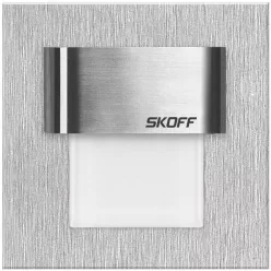   Skoff TANGO MINI SHORT MI-TMI-K-B-1-PL-00-01 Beépíthető lépcsőházi lámpa 1x0,4W/LED 12000K/BLUE IP20